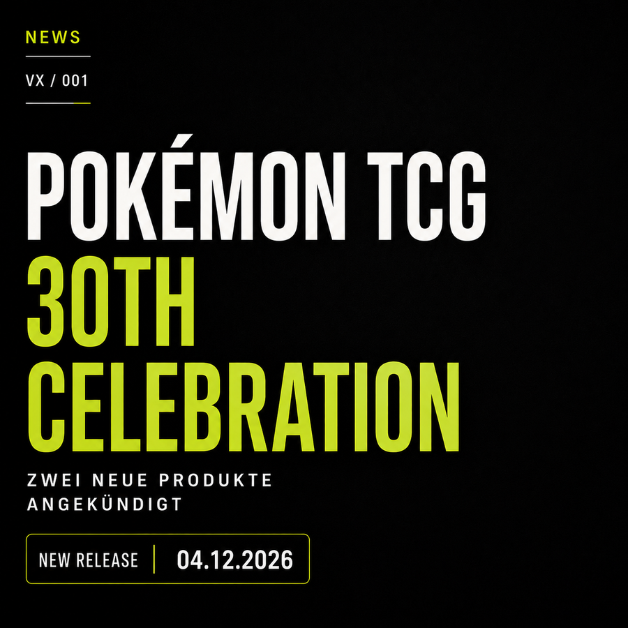 Pokémon TCG 30th Celebration Binder Collection, angekündigt für den 16. September 2026
