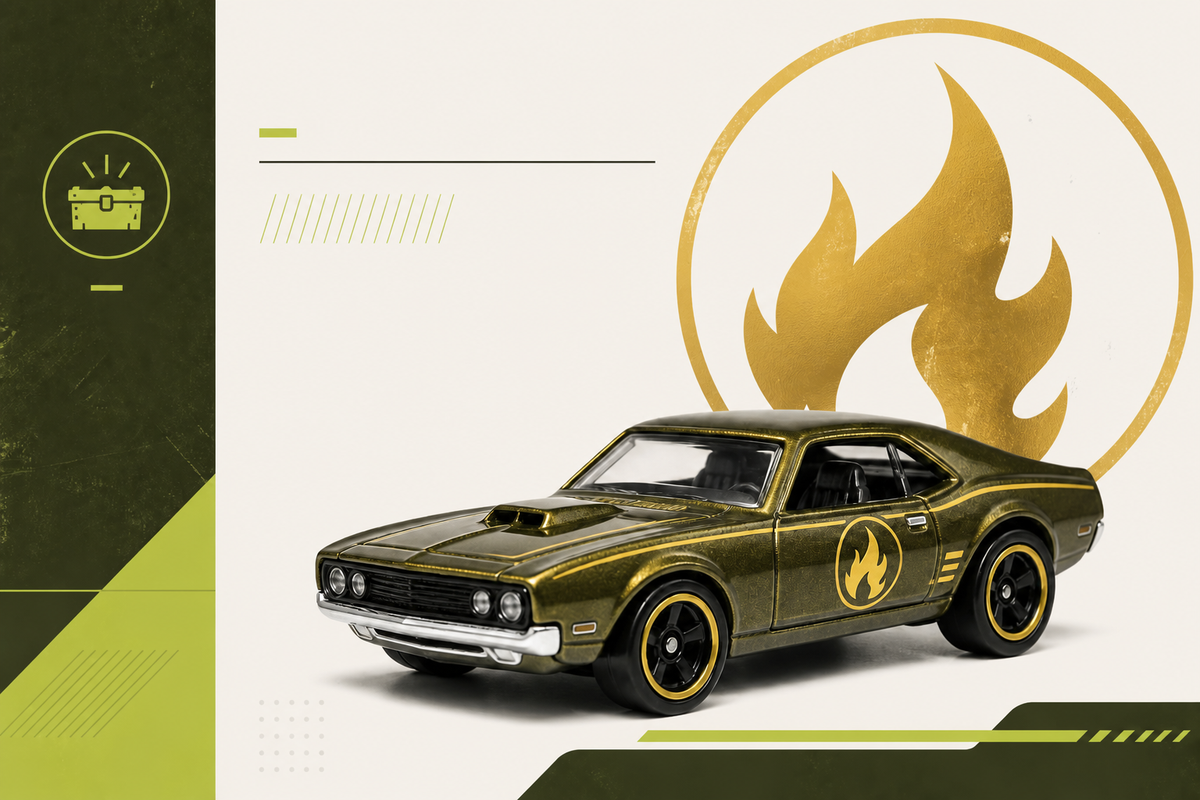 Was ist ein Hot Wheels Super Treasure Hunt?