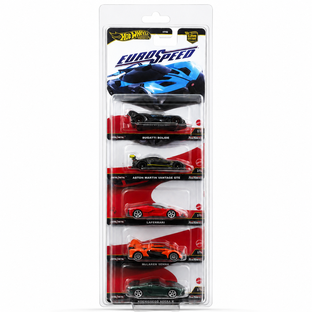 Hot Wheels Premium 5-Pack Display Protector