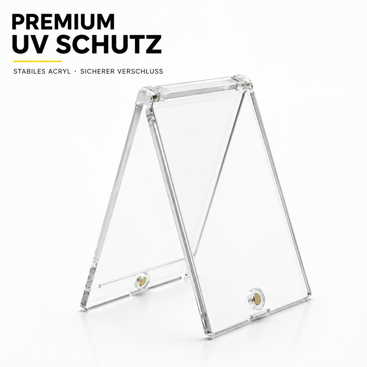 Premium Acryl Magnetic Card Holder – Kartenhalter für Pokémon TCG Sammelkarten