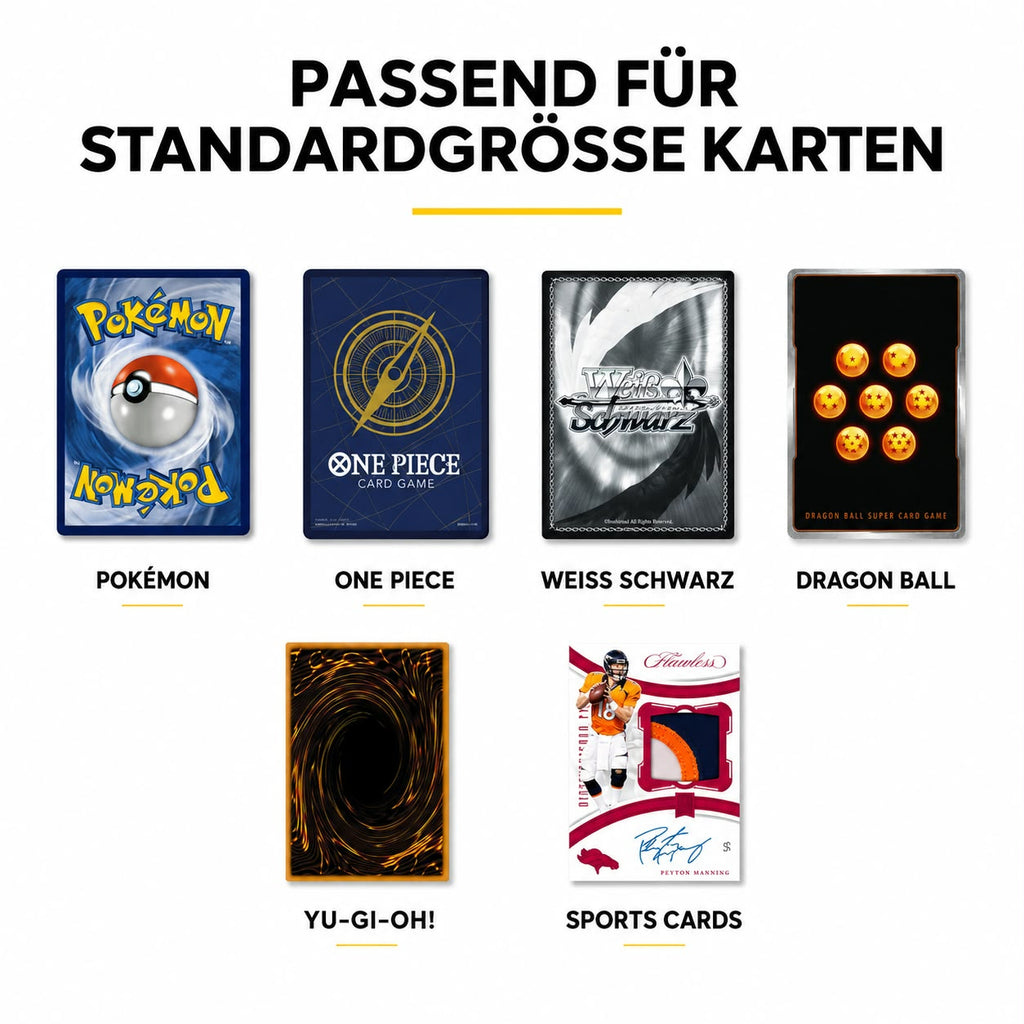Premium Acryl Magnetic Card Holder – Kartenhalter für Pokémon TCG Sammelkarten