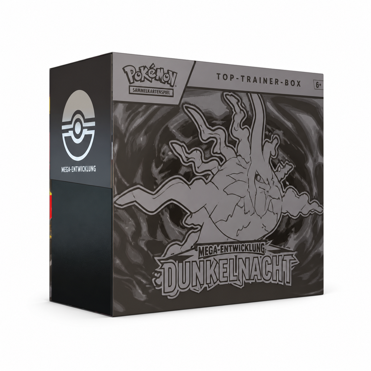 Pokémon Top-Trainer-Box Mega-Entwicklung Dunkelnacht – Packshot