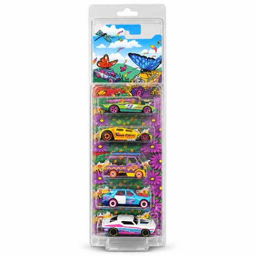 VEXORA 5-Car Display Protector für fünf einzelne Long Card Blisterkarten